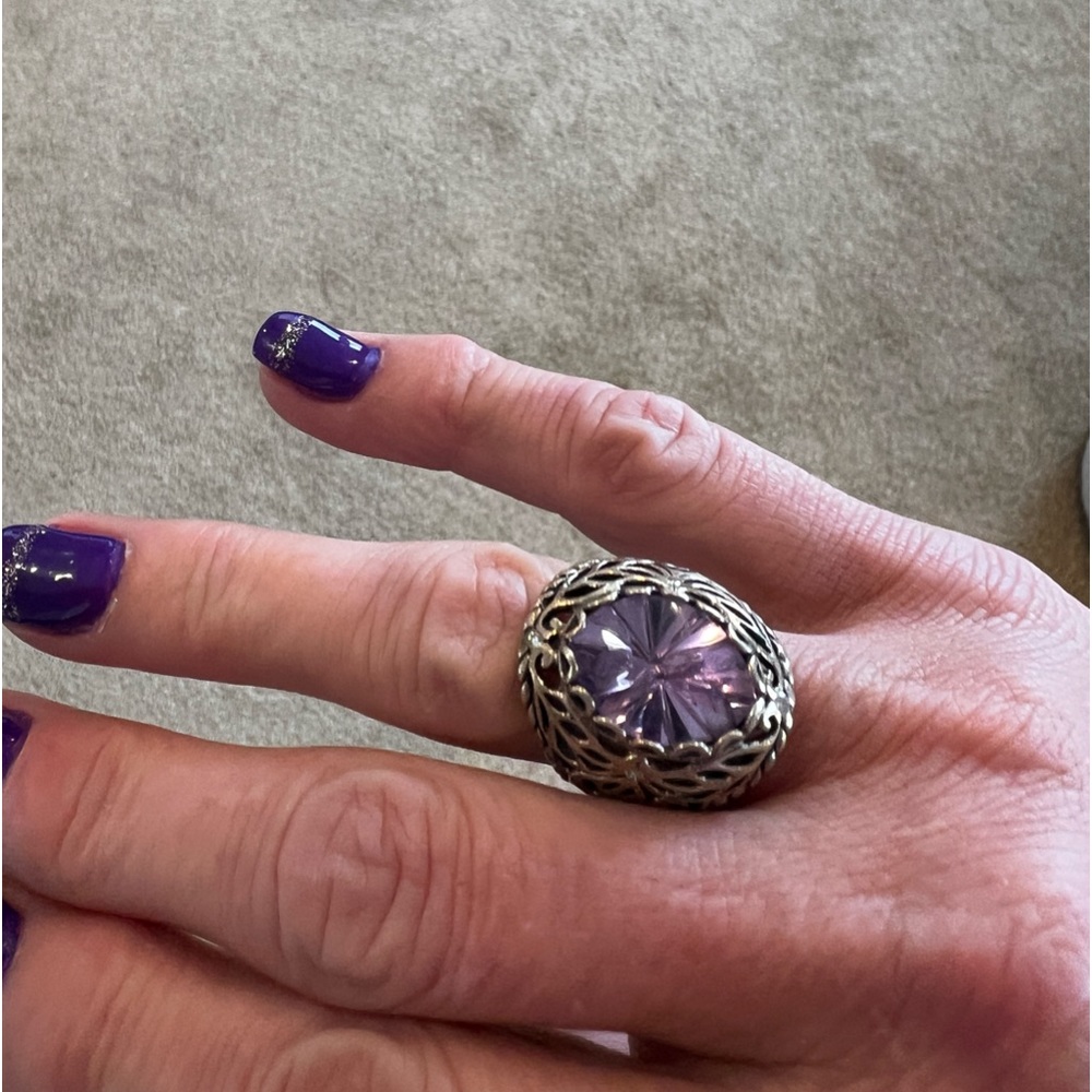 Unique Amethyst Ring - image 4